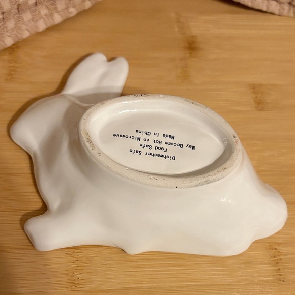 White Rabbit Decorative Dish - Picture 2 of 4